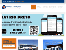 Tablet Screenshot of circularsantaluzia.com.br